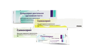 Как да се прилага Solcoseryl мехлем